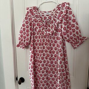EUC Pink City Prints Dress- Size XS